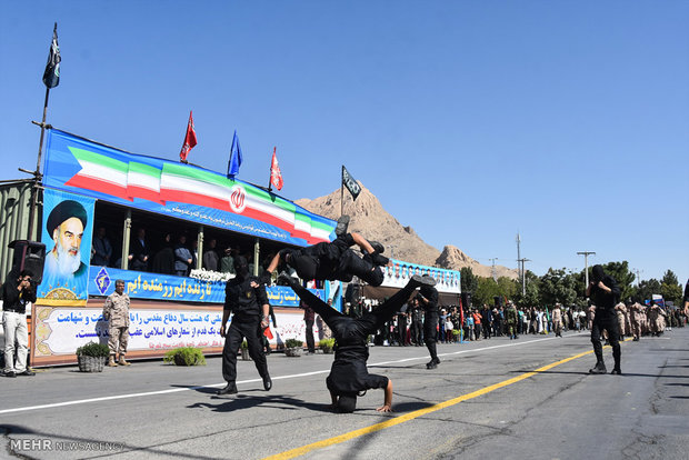 Armed Forces nationwide military parades