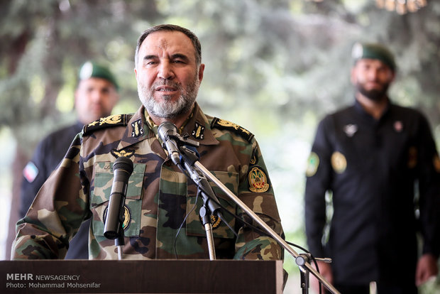 العميد حيدري: الجيش الإيراني في ذروة استعداده القتالي