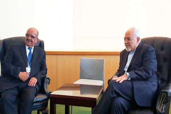 FM Zarif meets Algerian counterpart in NY