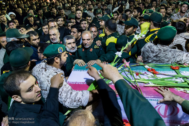 Tehran receives Mohsen Hajji's body