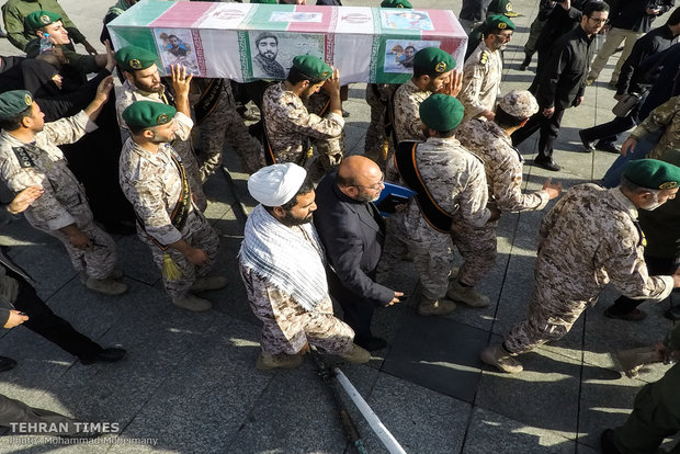 Hojaji’s funeral procession held in Tehran