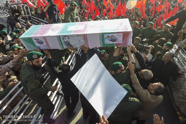 Hojaji’s funeral procession held in Tehran
