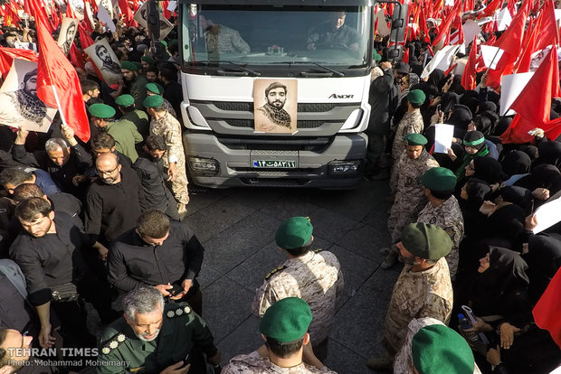 Hojaji’s funeral procession held in Tehran