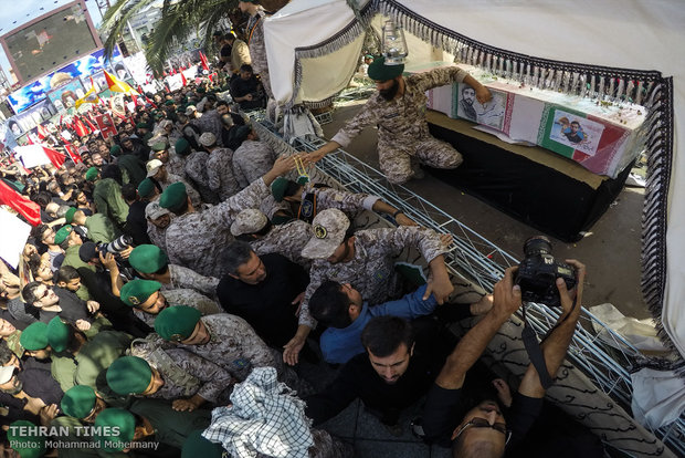 Hojaji’s funeral procession held in Tehran