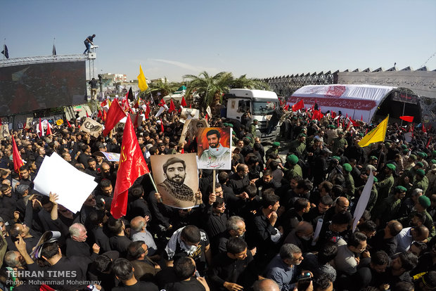 Hojaji’s funeral procession held in Tehran