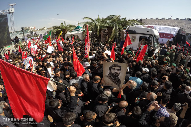 Hojaji’s funeral procession held in Tehran