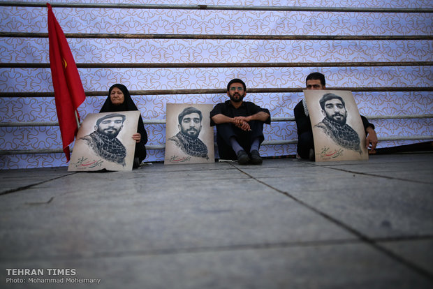 Hojaji’s funeral procession held in Tehran
