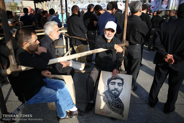 Hojaji’s funeral procession held in Tehran