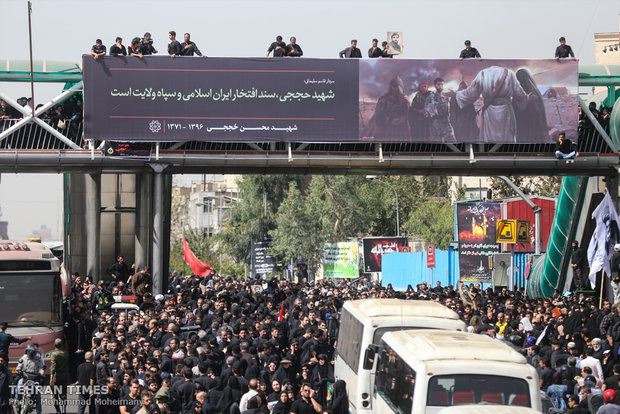 Hojaji’s funeral procession held in Tehran