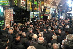 بازار ایران سیاه پوش شد