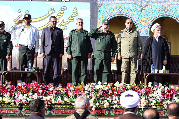 Burial ceremony of Iranian Martyr Hojaji