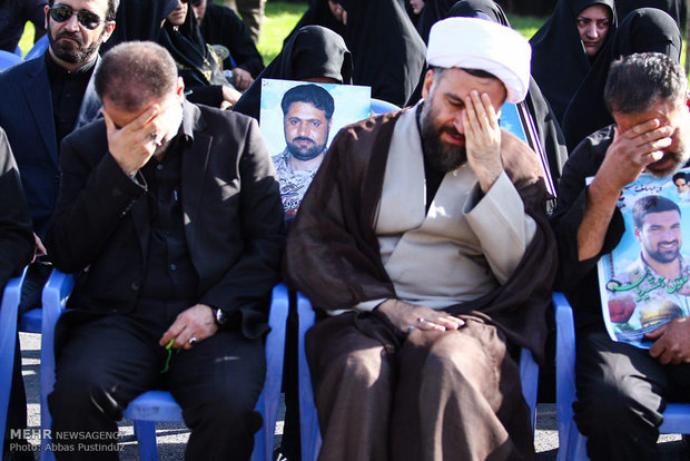 Burial ceremony of Iranian Martyr Hojaji