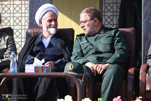 Burial ceremony of Iranian Martyr Hojaji