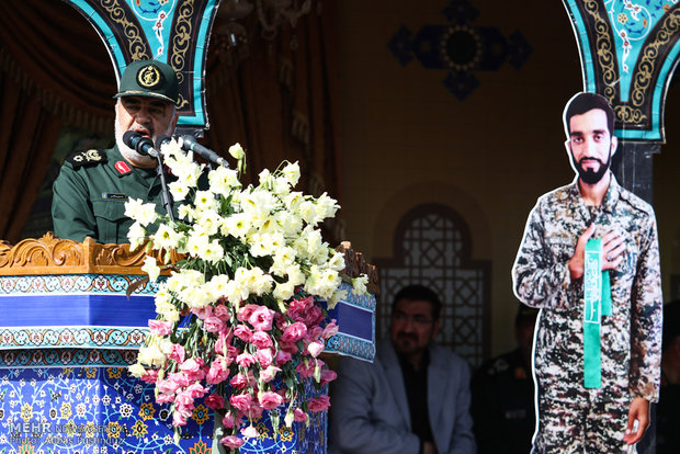 Burial ceremony of Iranian Martyr Hojaji