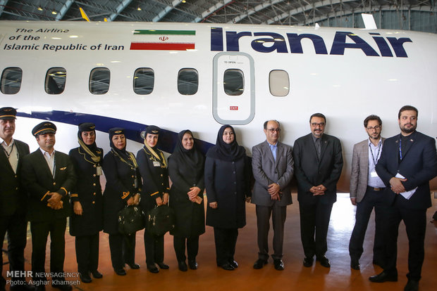 Two newly-bought planes land at Tehran Mehrabad 