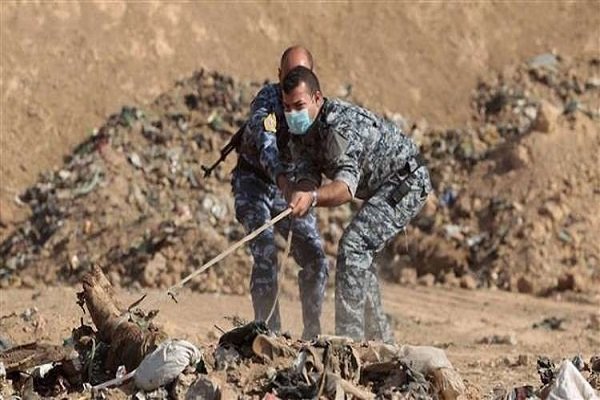 کشف گور دسته جمعی قربانیان داعش در شمال عراق