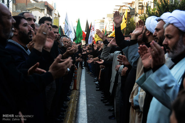 تجمع بزرگ «لبیک یا حسین» در گرگان برگزار شد