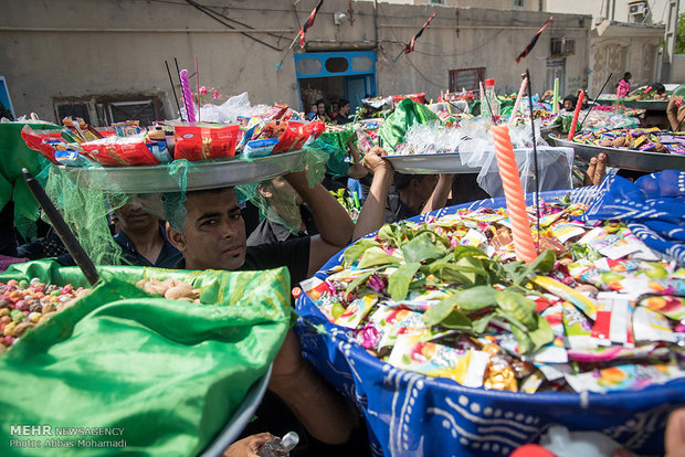 مراسم نمادين ازدواج حضرت قاسم ‎(ع)