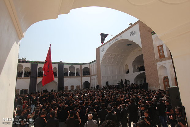 مراسم عزاداری سید و سالار شهیدان در حسینه امام رضا(ع) بیرجند‎‎