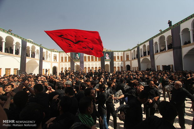 مراسم عزاداری سید و سالار شهیدان در حسینه امام رضا(ع) بیرجند‎‎