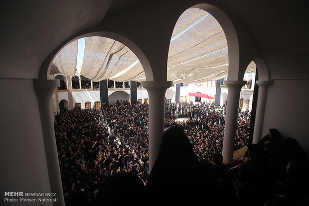 مراسم عزاداری سید و سالار شهیدان در حسینه امام رضا(ع) بیرجند‎‎