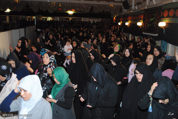 Mourning ritual in Islamic Center of England