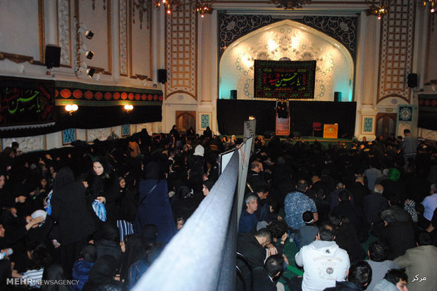 Mourning ritual in Islamic Center of England