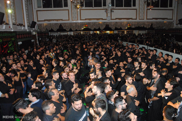 Mourning ritual in Islamic Center of England