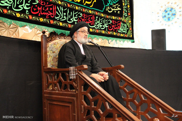 Mourning ritual in Islamic Center of England