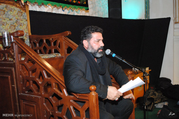 Mourning ritual in Islamic Center of England