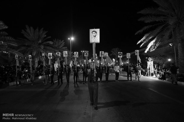 Ashura mourning ritual in Kish Island