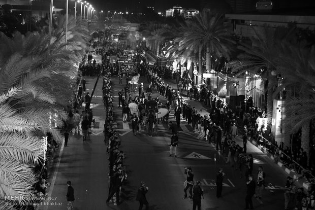 Ashura mourning ritual in Kish Island