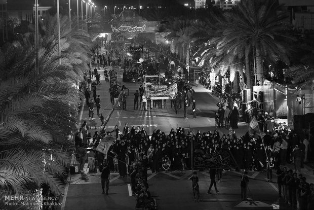 Ashura mourning ritual in Kish Island