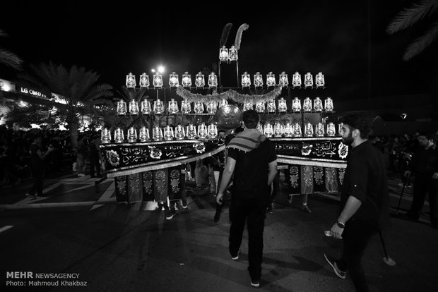 Ashura mourning ritual in Kish Island