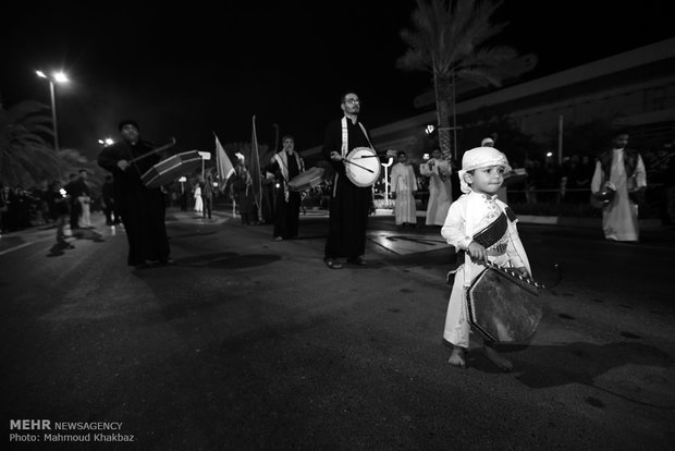 Ashura mourning ritual in Kish Island