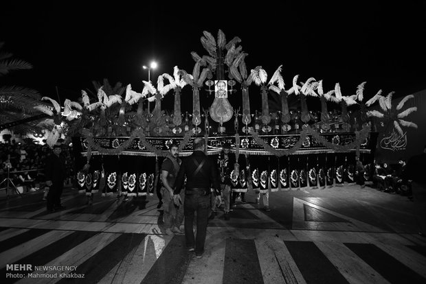 Ashura mourning ritual in Kish Island