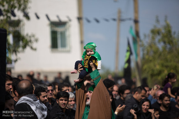 مراسم عزاداری روز عاشورا در دولت آباد 