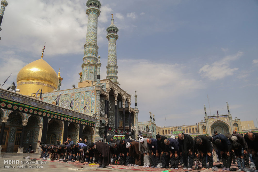 Mehr News Agency - Ta'sua ritual held at Fatima Masumeh Shrine