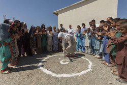 کلنگ زنی ۲ باب مدرسه در مناطق محروم سیستان و بلوچستان