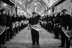 آذربایجان شرقی غرق در عزا و ماتم است/برگزاری مراسم عزاداری در بازار تبریز