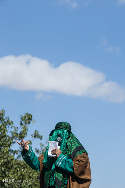 تشیع نمادین شهدای کربلا