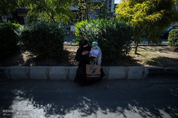 تشیع نمادین شهدای کربلا