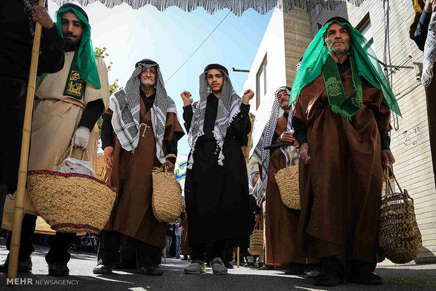 حرکت نمادین طایفه بنی‌اسد در همدان