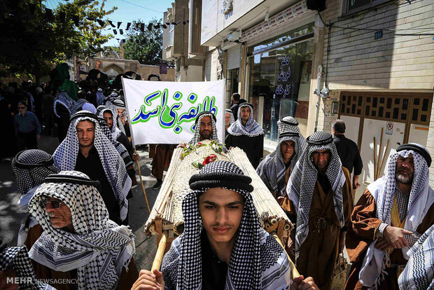 حرکت نمادین طایفه بنی‌اسد در همدان