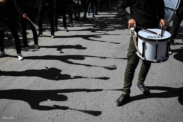 حرکت نمادین طایفه بنی‌اسد در همدان