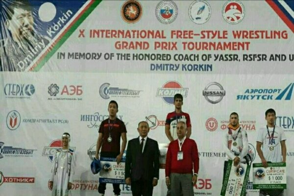 National freestyler strikes gold at Dmitry Korkin Cup