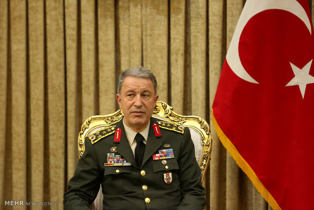 Iran's MoD receives Turkey's Military Chief of Staff