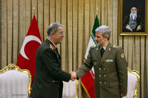 Iran's MoD receives Turkey's Military Chief of Staff