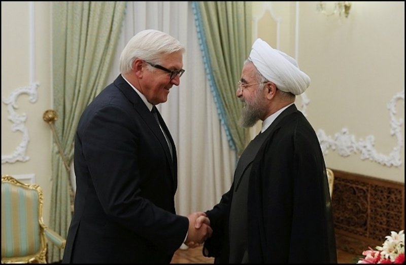 Rouhani calls for co-op with Germany on regional crises