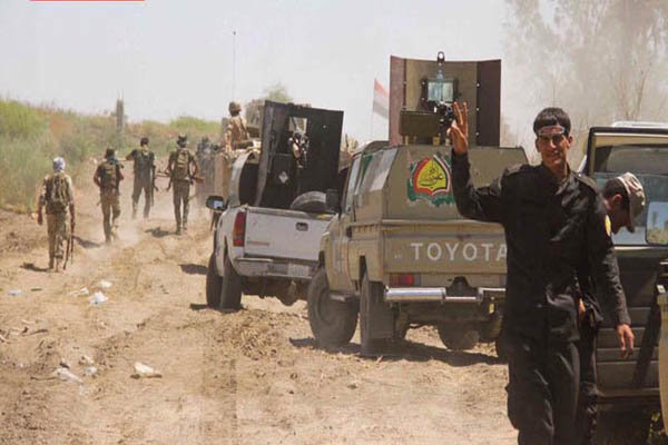 حشد شعبی تلاش داعش برای نفوذ به مرزهای سوریه و عراق راناکام گذاشت